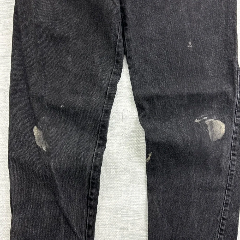 Vintage 90s Blue‎ Zone Jeans Size 32x34 Black Dark Wash Pants 476Y2073